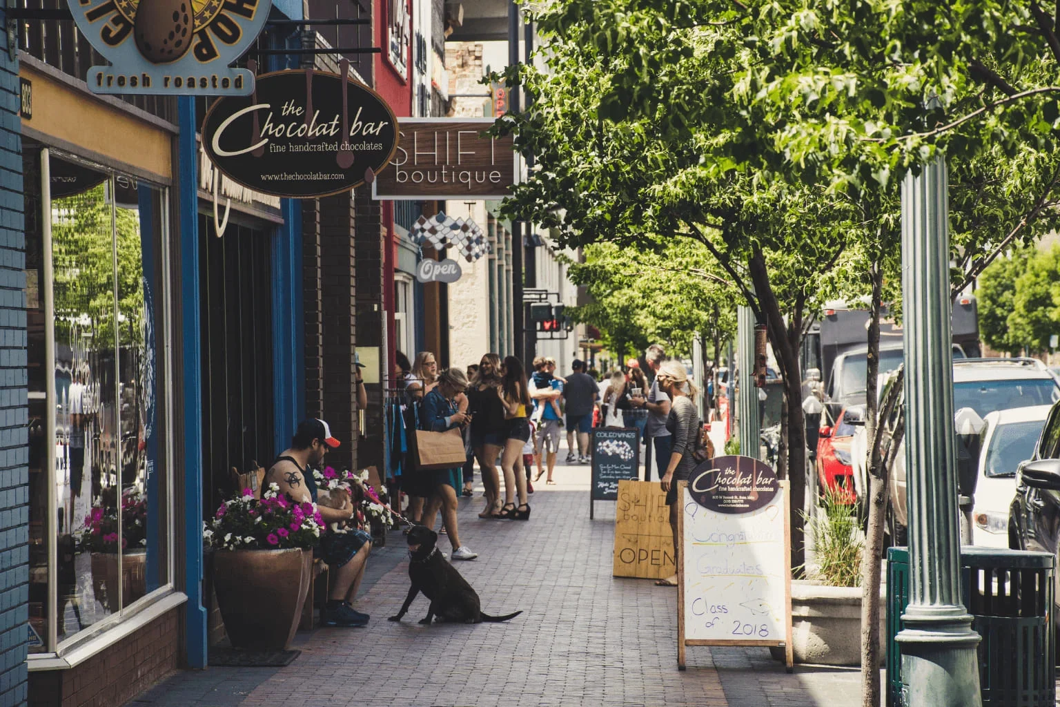 Downtown area